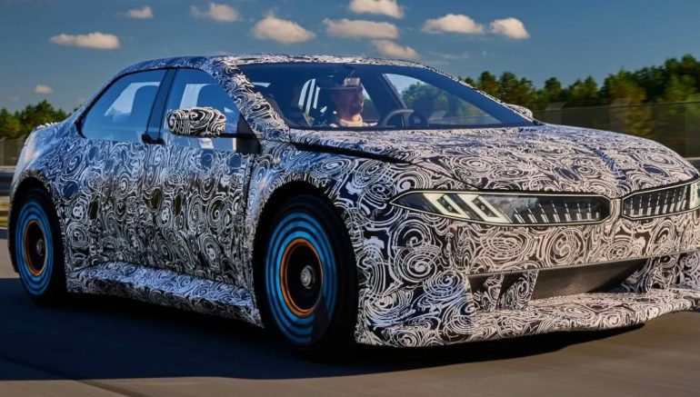 BMW готовит электрический суперседан M3