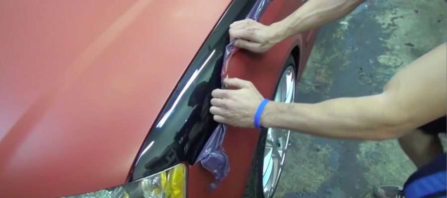 Как снять жидкую резину с авто