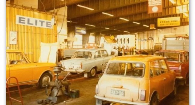 Как выглядела зона техобслуживание советских автомобилей в Финляндии?