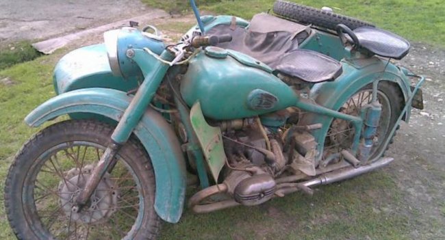 Легендарный советский мотоцикл М-62