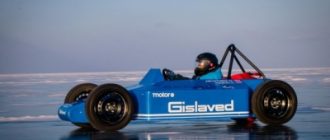 На льду Байкала испытают уникальный российский гоночный электромобиль